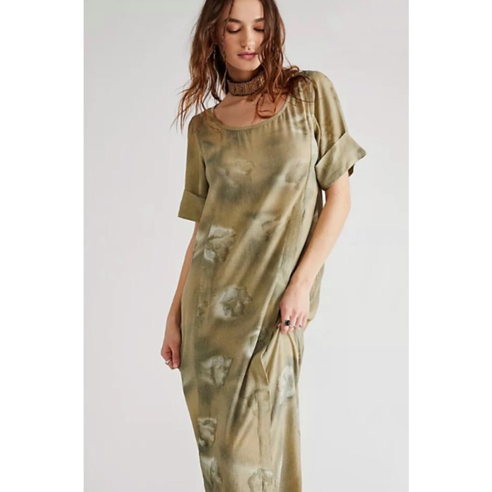 Nicholas K Jaoa Shirt/Shift Midi Dress (S) Free People